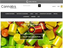 Tablet Screenshot of cannabispackaging.com